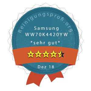Samsung-WW70K4420YW-Wertung